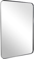 ANDY STAR Chrome Mirror for Bathroom, Modern Rectangle Bathroom Vanity Mirror by ANDYSTAR
