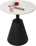 Side Table with Marble Top Metal End Table Modern Sofa Side End Table Outdoor by Cre+Cra