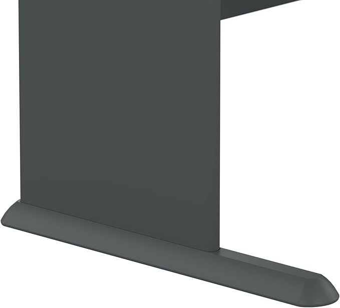 Bush Business Furniture Series A 36W Small Desk in White Spectrum and Slate - Image 9