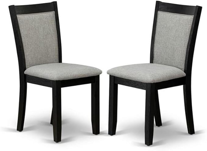 East West Furniture X677MZ606-7 7 Piece Dining Table Set Consist of a Rectangle - Image 9