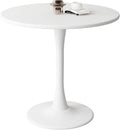 White Round Table Modern Tulip Dining Table White Round Kitchen Table Mid by Kasinali