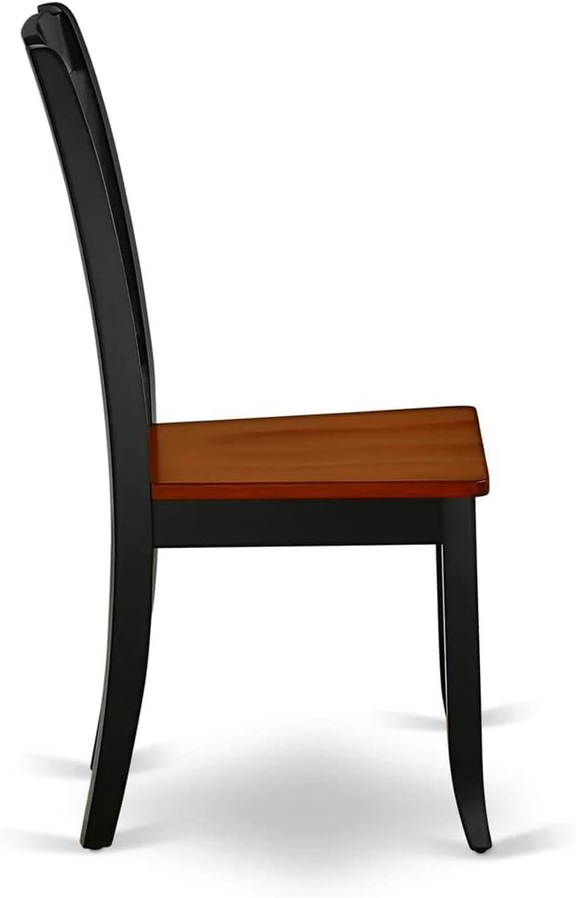 East West Furniture MZDA5-BCH-W 5 Piece Dining Room Furniture Set Includes a - Image 12
