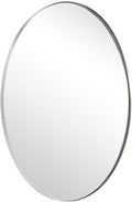 ANDY STAR Polished Chrome Oval Mirrors by ANDYSTAR