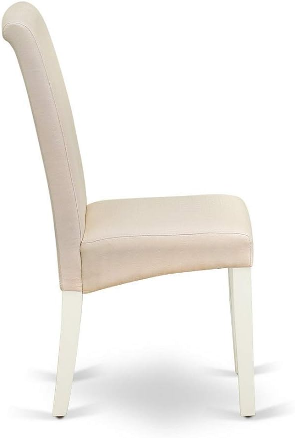 East West Furniture MZBA3-LWH-01 3 Piece Dining Room Table Set Contains a - Image 12