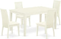 East West Furniture CAIP5-LWH-C 5 Piece Dinette Set by EastWestFurniture