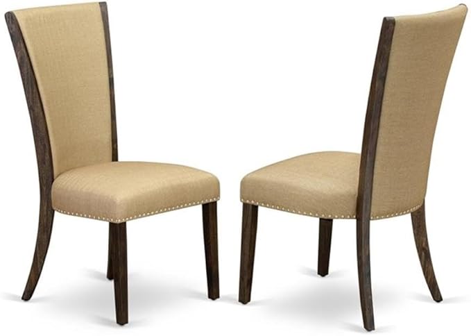 East West Furniture X777VE703-5 5 Piece Dining Set Includes a Rectangle Dining - Image 4