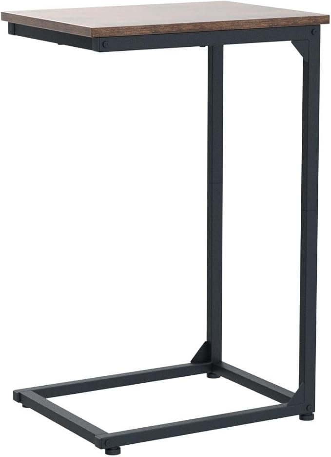 AMHANCIBLE C Shaped End Tables, TV Trays Set of 2 - Image 5