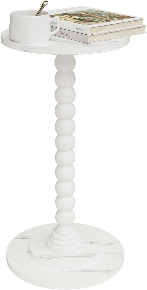 Masupu Round Side Table, Small Drink Table by Masupu