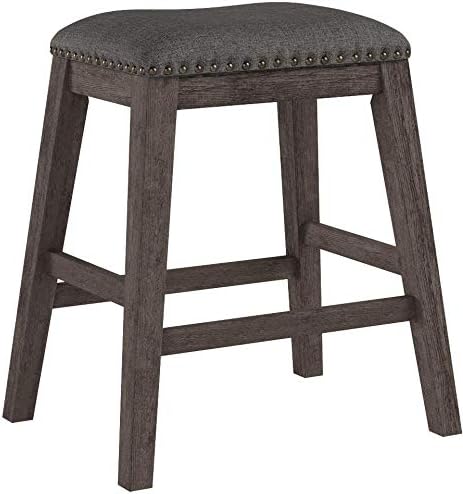 Signature Design by Ashley Caitbrook Rustic 24.4" Counter Height Upholstered - Image 8