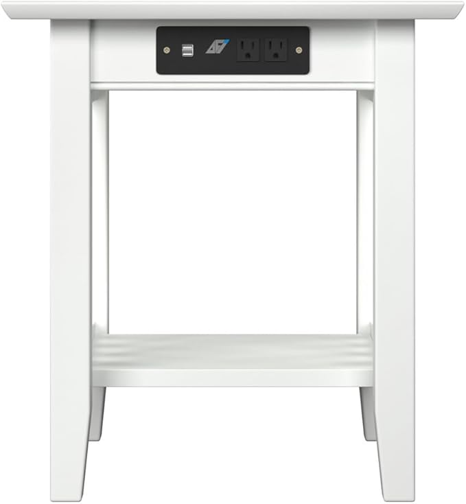 AFI, Mission End Table with Charging Station - Image 5