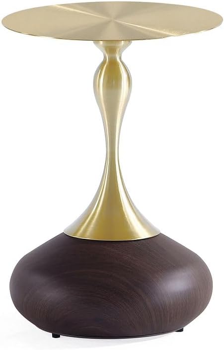 Manhattan Comfort Patchin Modern 15.75" Round End Table - Image 8
