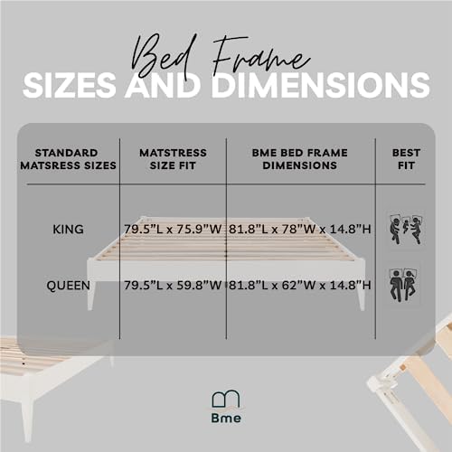 Dinkee Basic Bed Frame Without headboard - Image 4