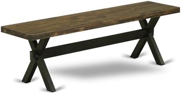 East West Furniture X676DR124-6 6 Piece Kitchen Table Set Contains a Rectangle - Image 5