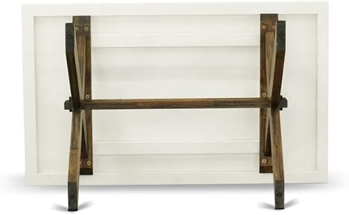 East West Furniture XT726 X-Style Dining Table - Image 5