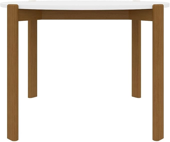 Manhattan Comfort Gales 46-Inch Mid Century Modern Round Dining Table - Image 7