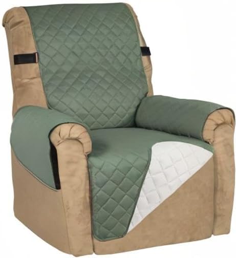 PureFit Reversible Sofa Cover Water Resistant Recliner Couch Cover, Machine - Image 8