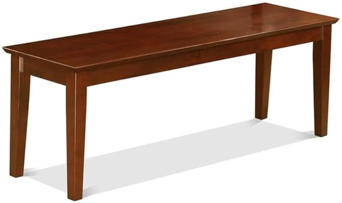 East West Furniture MILA5C-MAH-C 5 Piece Dining Set Includes a Rectangle Dining - Image 4