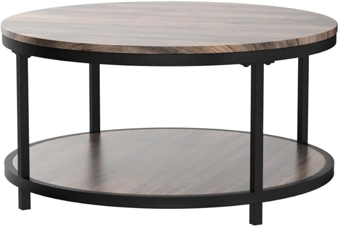 NSdirect Round Coffee Table, 36” Coffee Table - Image 4