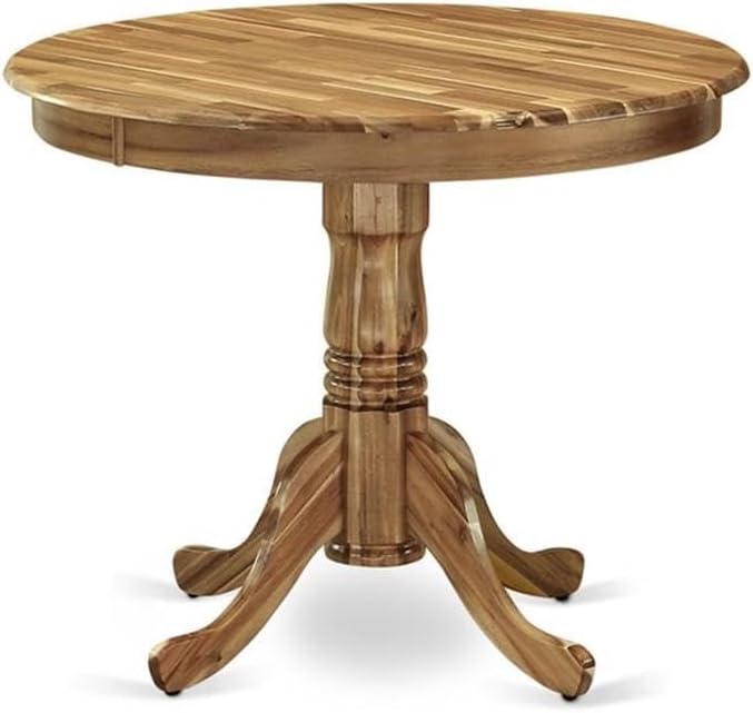 East West Furniture ANGA5-ANA-03 5 Piece Dining Table Set - Image 3