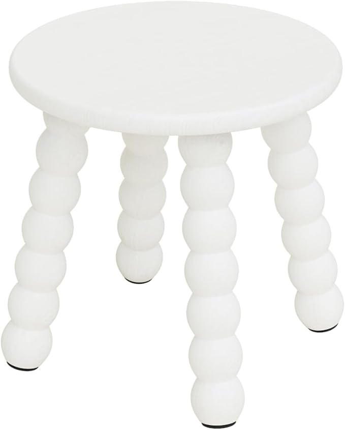 Masupu Solid Wooden Step Stool for Adults Kids, 11 inch Small Foot Stool by Masupu