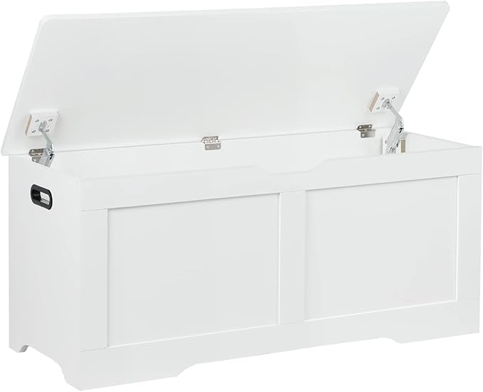 39.4" Storage Chest, Wooden Storage Bench, Lift Top Toy Chest by Timberer
