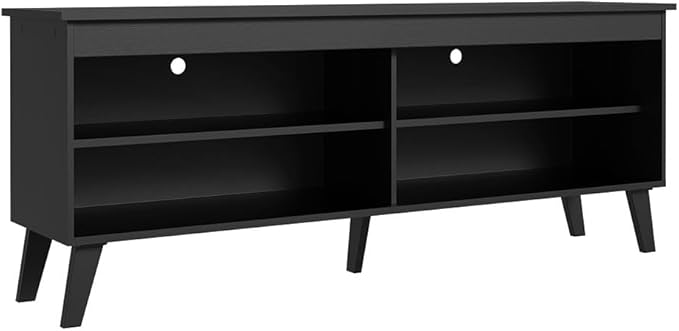Madesa TV Stand Unit with 4 Shelves and Cable Management - Image 8