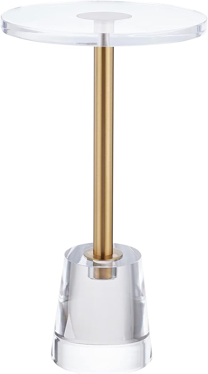 LIKENOW Furniture Acrylic Side Table, Office | Modern Nightstand - Image 2
