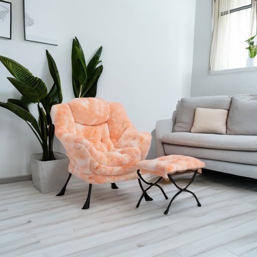 HollyHOME Faux-Fur Lazy Chair - Image 6