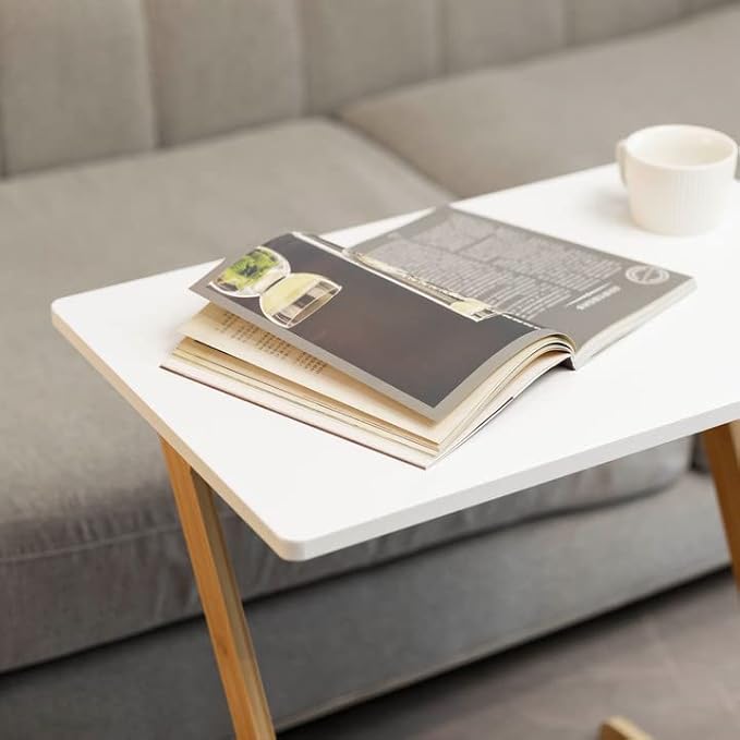 Forevich Bamboo Modern Tv Trays Table - Image 5