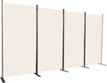 Room Divider, 4 Panel Folding Privacy Screens by CHOSENM