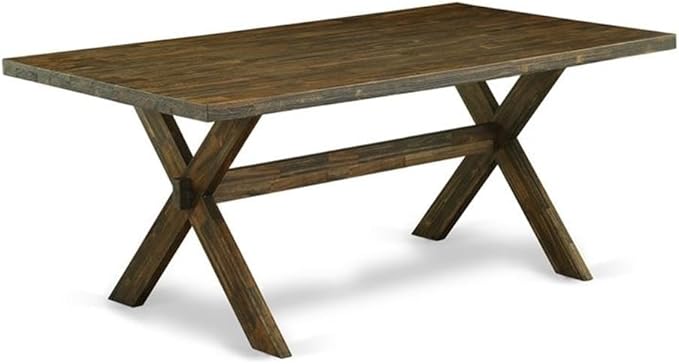 East West Furniture XT777 X-Style Mid-Century Modern Dining Table by EastWestFurniture