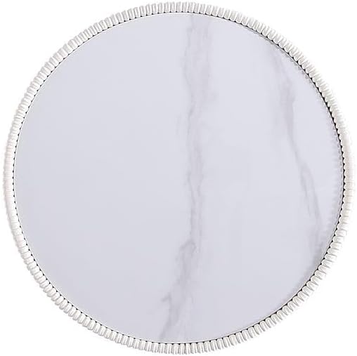 Manhattan Comfort Anderson Modern 18" Round End Table 2.0 | Ceramic Marble - Image 6