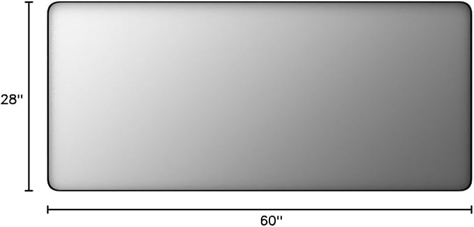 60x28 Black Framed Bathroom Mirror, Large Matte Black Bathroom Vanity Mirror - Image 9