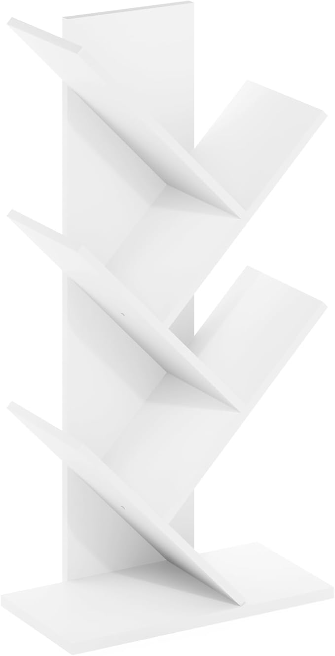 Furinno Tree Bookshelf 5-Tier Floor Standing Tree Bookcase - Image 4