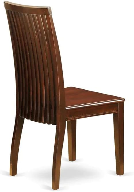 East West Furniture DMIP5-MAH-W 5 Piece Dining Table Set - Image 11