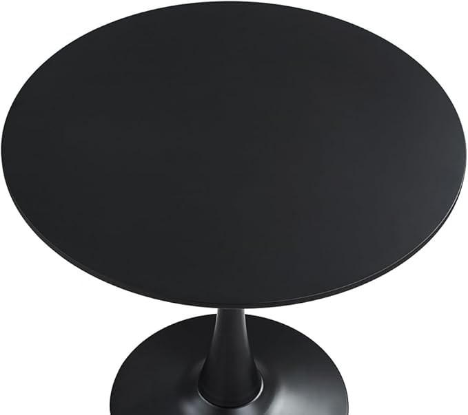 31.2" Tulip Dining Table, Mid-Century Modern Style, Round MDF Top - Image 6