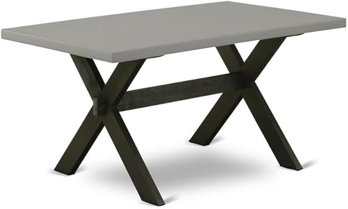 East West Furniture X696FR102-5 5 Piece Dining Set Includes a Rectangle Dining - Image 3