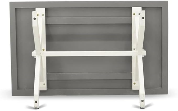 East West Furniture XT096 X-Style Modern Kitchen Table - Image 5