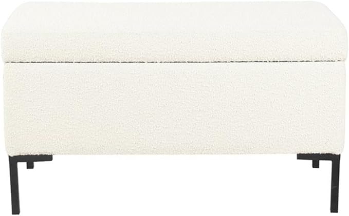 HomePop Upholstered Storage Bench - Image 5