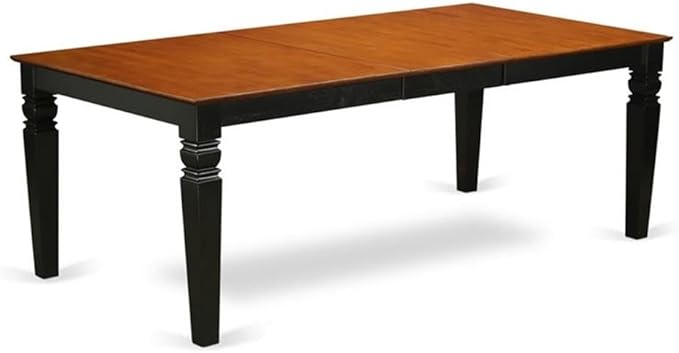 East West Furniture LGNI9-BCH-LC 9 Piece Modern Dining Table Set Includes a - Image 3