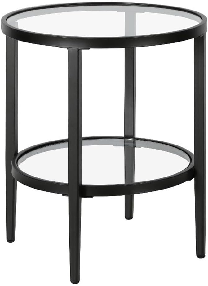 Henn&Hart 20" Wide Round Side Table by HennHart