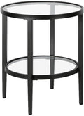 Henn&Hart 20" Wide Round Side Table by HennHart