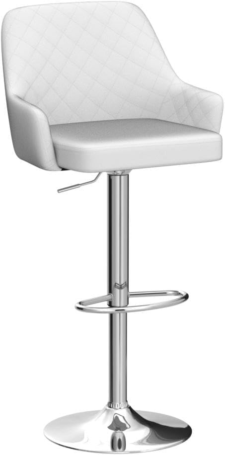 VECELO Adjustable Bar Stools Set of 2, Bar Height Stools - Image 5