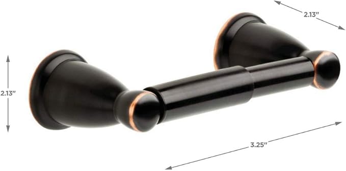 Franklin Brass Kinla 5-Piece Bathroom Set Oil-Rubbed Bronze 18', Toilet Paper - Image 6