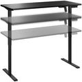 Bush Furniture Energize 55W x 24D Electric Height Adjustable Standing Desk in by BushHome