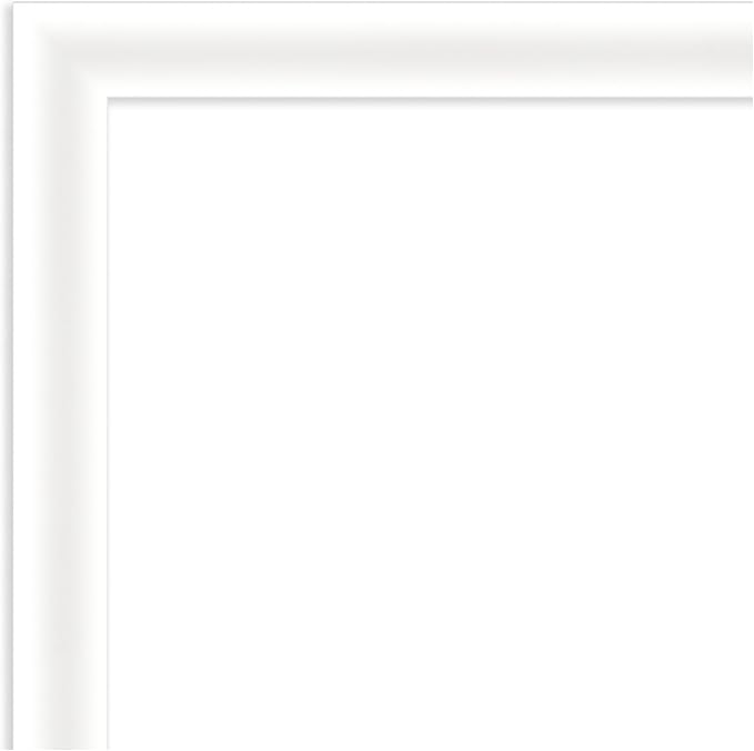 Amanti Art White Bathroom Mirror - Image 2