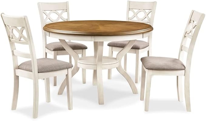 New Classic Furniture Cori 5-Piece Round Dining Set - Image 2