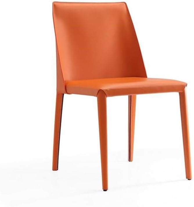Manhattan Comfort Paris 8-Piece Leather Dining Chair and Armchair Set, - Image 6