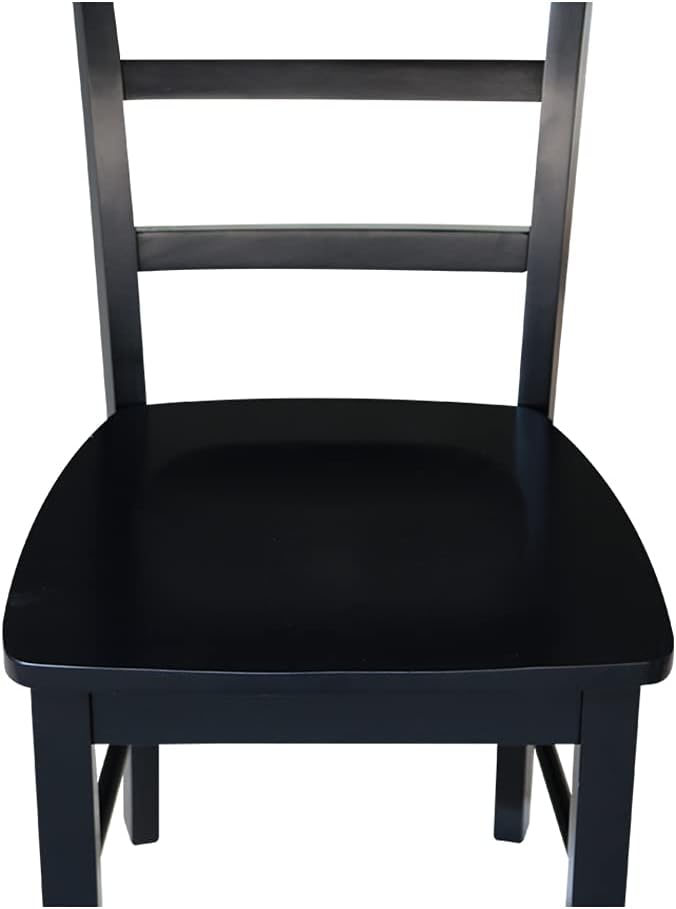 International Concepts Pair of Madrid LadderBack Chairs - Image 9