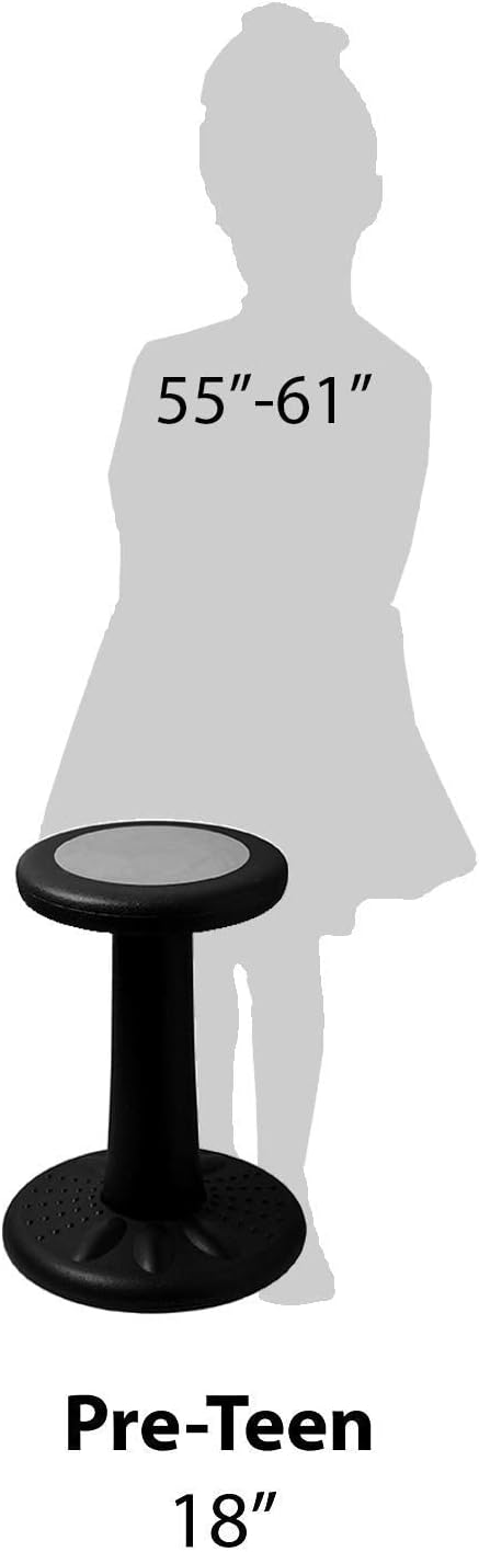 ActiveChairs Kids Wobble Chair, Flexible Elementary Classroom Seating, Improves - Image 9